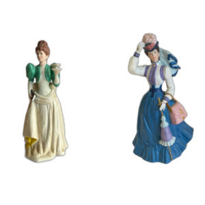 Avon 1995-1996 MRS. ALBEE Award President's Club Porcelain  Victorian Figurines